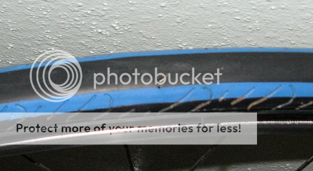 bike tire glued to rim